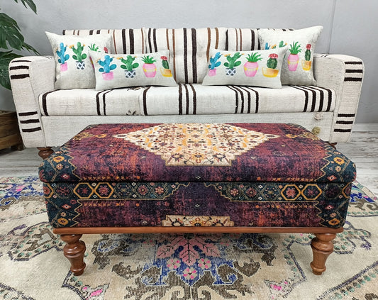 Storage ottoman 18x18x48